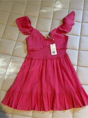 LoveShackFancy Ivella Strawberry Moon Sundress